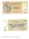 RG-06.01.03, One 100 Kronen bill, Theresienstadt Ghetto.jpg